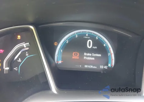 2016 Honda Civic Ex-T из США, поврежденный, VIN 19XFC1F35GE026717